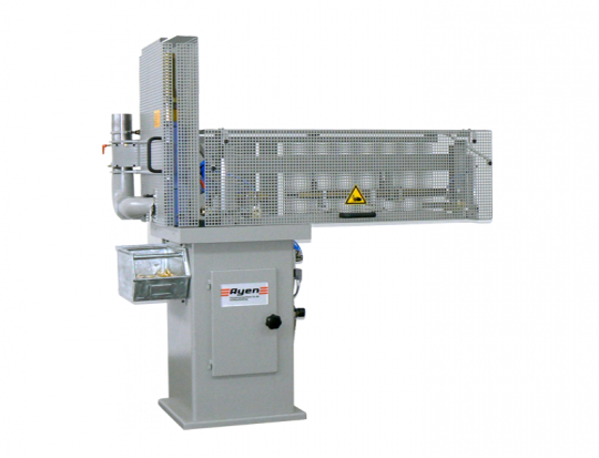 Flickproduzierender Automat - QZF für Querholzscheiben